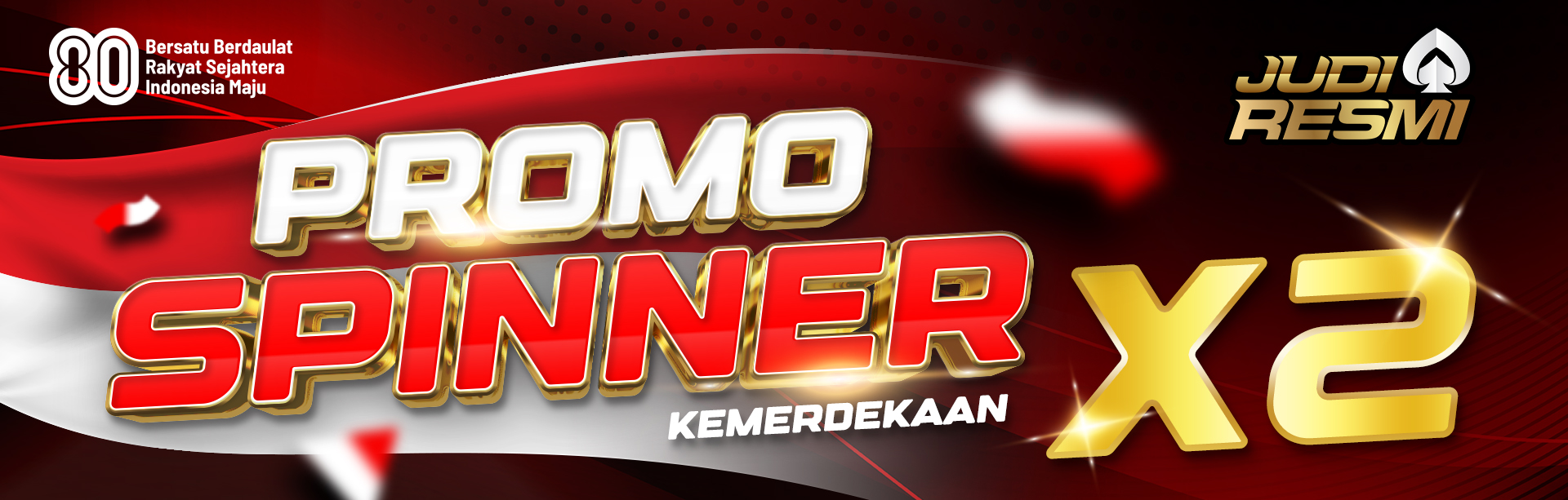 BONUS SPINNER MERDEKA